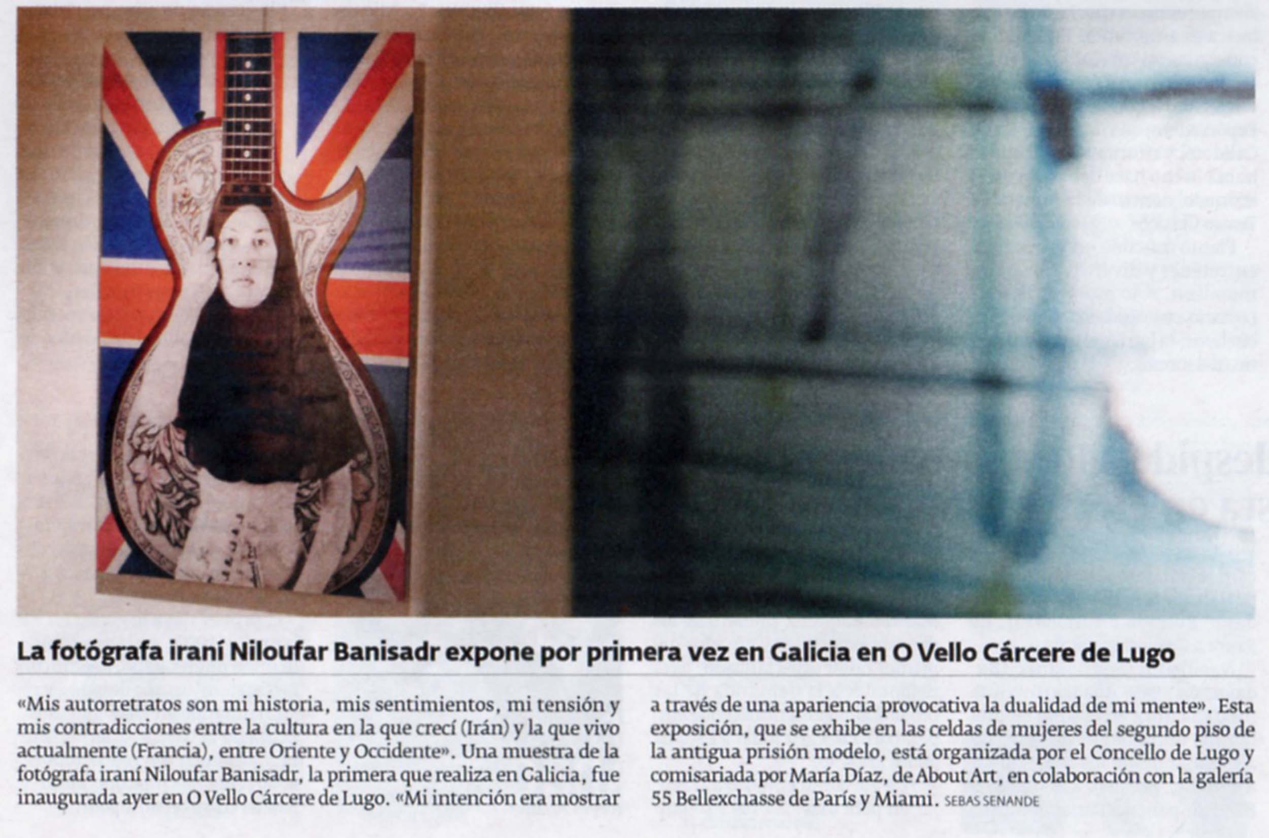 Niloufar Banisadr press article on El Progreso